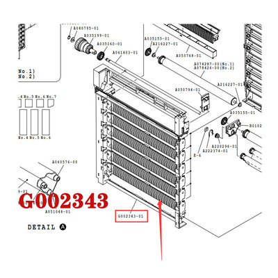CHINA Estante G002344 G002343 del recambio de Noritsu QSS 29/32/37 Minilab proveedor