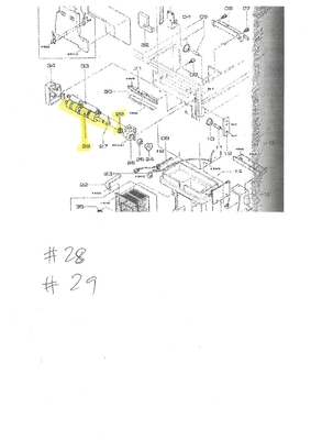 CHINA Pieza 334G03204 y 322G03111 del procesador de la película de Fuji 232B Minilab proveedor