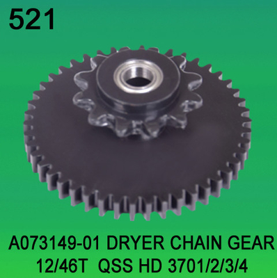 CHINA DIENTES de ENGRANAJE DE CADENA del SECADOR A073149 01 12 46 PARA NORITSU HD Qss3701 3702 3703 3704 31 32 Minilab proveedor