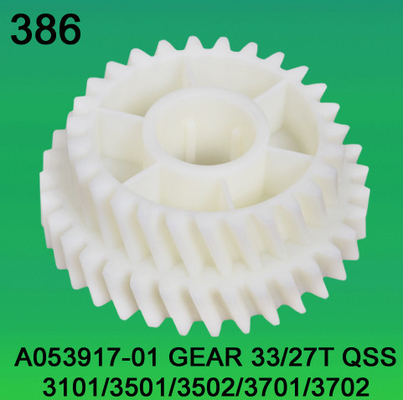 CHINA DIENTES de ENGRANAJE A053917 01 33/27 PARA NORITSU Qss2701 2901 33 3101 3501 3502 3701 3702 Minilab proveedor