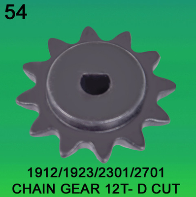 CHINA ENGRANAJE DE CADENA TEETH-12 D-CUT PARA el minilab de NORITSU qss1912,1923,2301,2701 proveedor