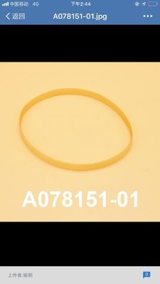 CHINA Piezas A078151 01 A096672 A078151 A096672-01 de Noritsu Minilab de la correa de la unidad del cuerpo principal proveedor