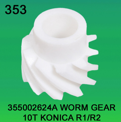 CHINA 355002624A / ENGRANAJE de GUSANO 3550 02624A TEETH-10 PARA KONICA R1, minilab R2 proveedor