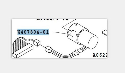 CHINA Unidad de motor de los recambios de W412667-01 Noritsu Minilab proveedor