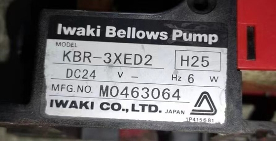 La bomba de circulación del recambio de Minilab de la frontera 500 de Fuji KBR-3XED2 DC24V utilizó proveedor