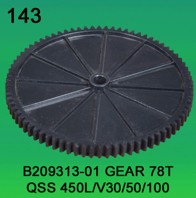 B209313-01 ENGRANAJE TEETH-78 PARA NORITSU qsf450L, V30, V50, minilab V100 proveedor