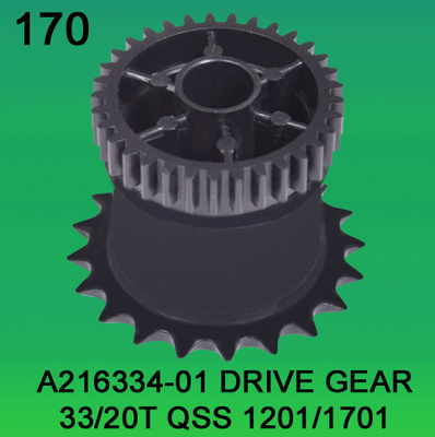 A216334-01 DRIVE GEAR TEETH-33/20 FOR NORITSU qss1201,1701 minilab proveedor