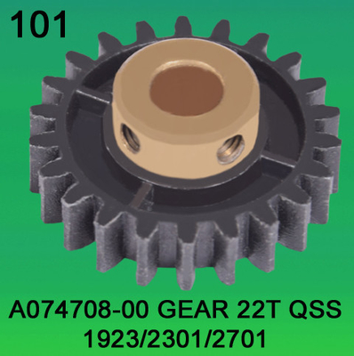 A074708 00 NORITSU Qss1923 2301 2701 3201 3701 DIENTES de ENGRANAJE del recambio de Minilab 22 proveedor