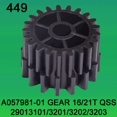 A057981-01 ENGRANAJE TEETH-16/21 PARA el minilab de NORITSU qss2901,3101,3201,3202,3203 proveedor