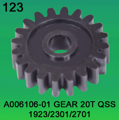 A006106 01 A006106 O NORITSU QSS1923 2301 2701 DIENTES de ENGRANAJE del recambio de Minilab F proveedor