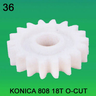 ENGRANAJE TEETH-18 O-CUT PARA el minilab MODELO de KONICA 808 proveedor