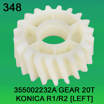 355002232A / 3550 02232A ENGRANAJE TEETH-20 PARA KONICA R1, minilab (IZQUIERDO) R2 proveedor