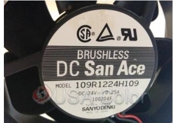 MODELO SIN CEPILLO 109R1224H1090 MINILAB de DC SAN ACE 24V 25A de la FAN de SANYO DENKI proveedor