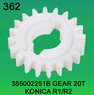 355002251B / 3550 02251B GEAR TEETH-20 FOR KONICA R1,R2 minilab proveedor