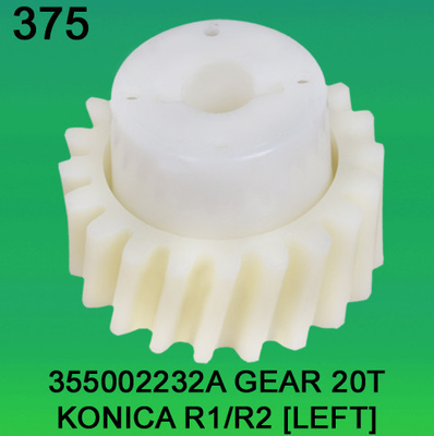 355002232A / 3550 02232A ENGRANAJE TEETH-20 (IZQUIERDA) PARA KONICA R1, minilab R2 proveedor