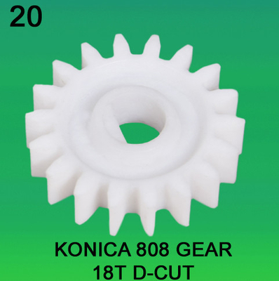 ENGRANAJE TEETH-18 D-CUT PARA el minilab MODELO de KONICA 808 proveedor