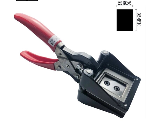 Passport ID License Handheld Photo Cutter 25x32mm Square Corner Office Equipment proveedor