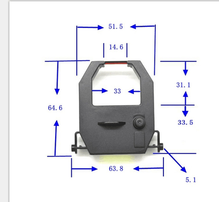 Cartucho de cinta de la tinta para Amano EX3500N EX6000 EX6100 EX6200 EX9000 EX9500 BX6000 EX9300 proveedor