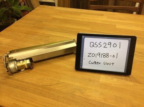 Unidad del cortador Z019188-01 para el recambio de Minilab de la serie del koki QSS29 de Noritsu proveedor