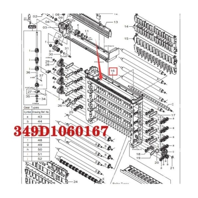 Placa 349D1060167/349D1060167D del minilab de Fuji 550 proveedor